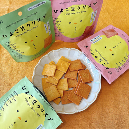 ひよこ豆のクリスプ さつまいも・スイートコーン｜グルテンフリー★ヴィーガン★プラントベース★シニア